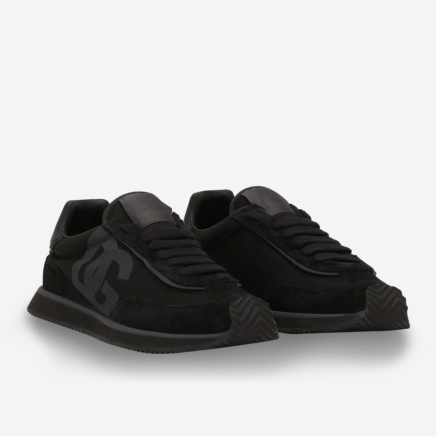 Dolce & Gabbana Mixed Material DG Cushion Sneakers