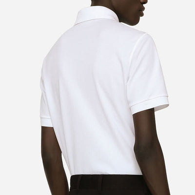 Dolce & Gabbana Branded Tag Polo Shirt