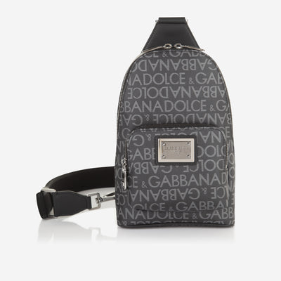 Dolce & Gabbana Jacquard Plaque Bag