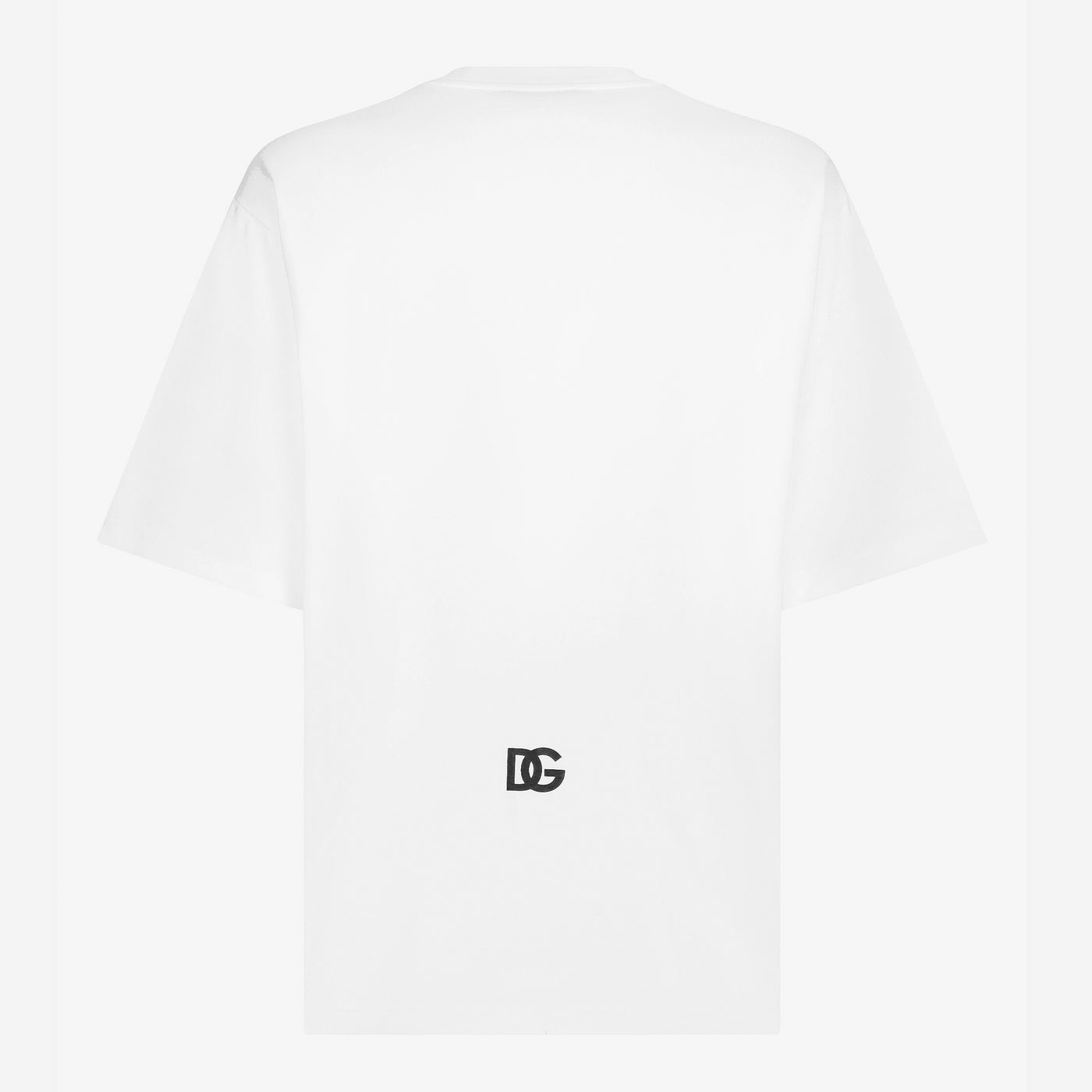 Dolce & Gabbana Short-Sleeved DG Logo Print T-Shirt