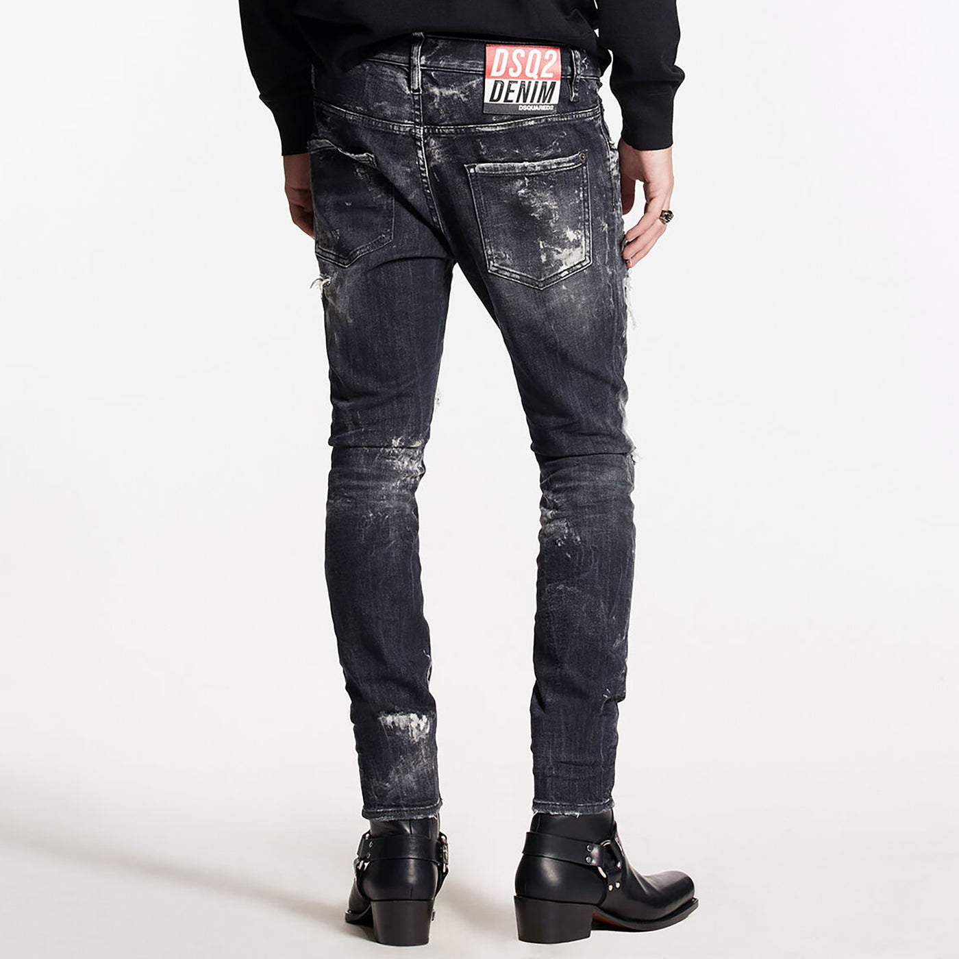DSquared2 Destroyed Wash Super Twinky Jeans