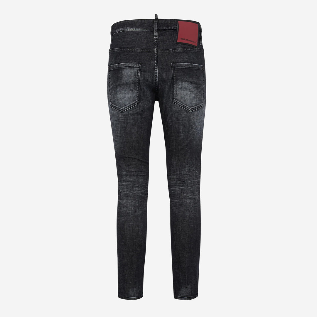 BLACK CLEAN WASH SKATER 42 スーパーストレッチ メンズ
