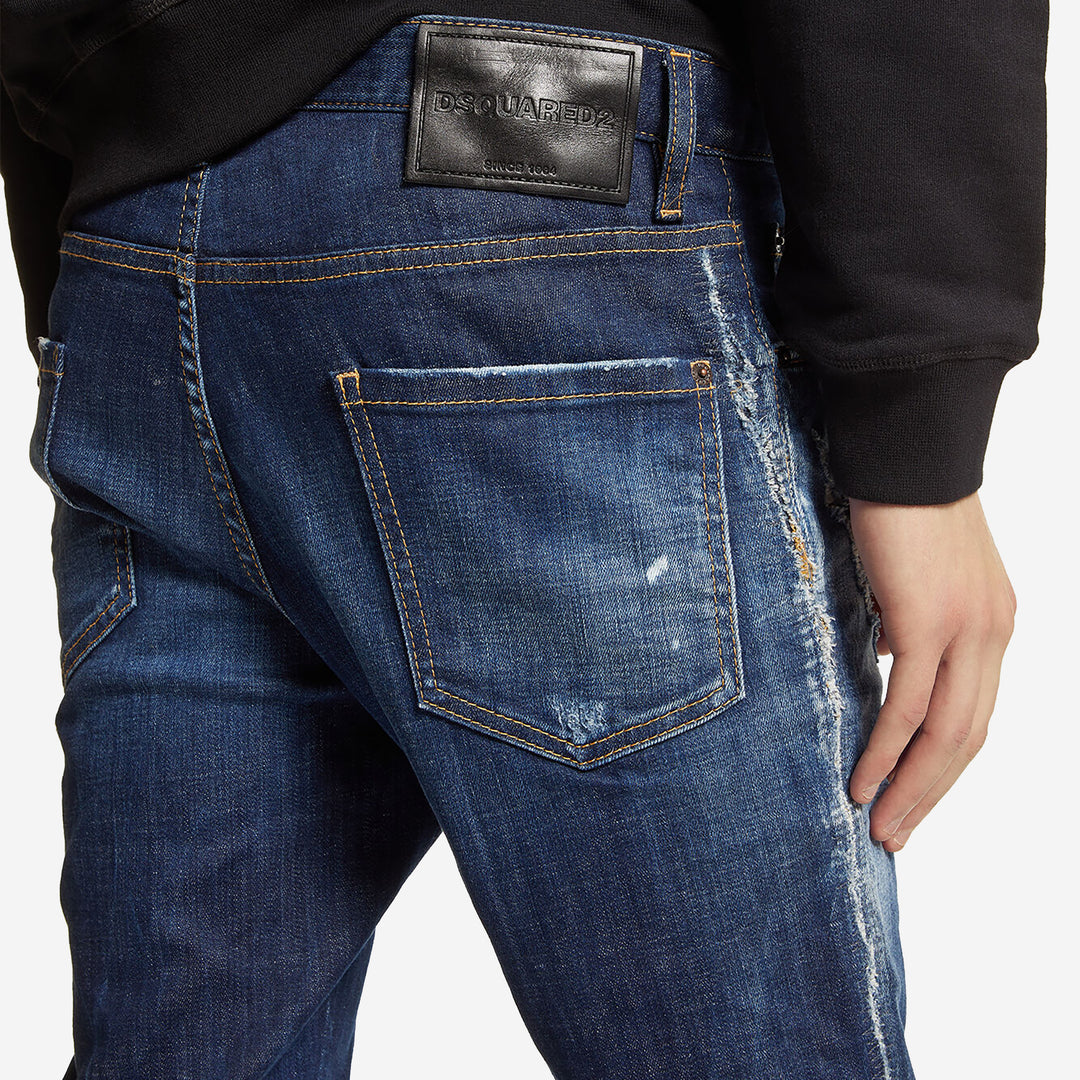 DSquared2 Dark CB Wash Cool Guy Jeans – ZAP DSquared2 Dark CB Wash Cool Guy Jeans – ZAP