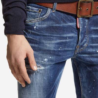 DSquared2 Dark Easy Wash Skater Jean