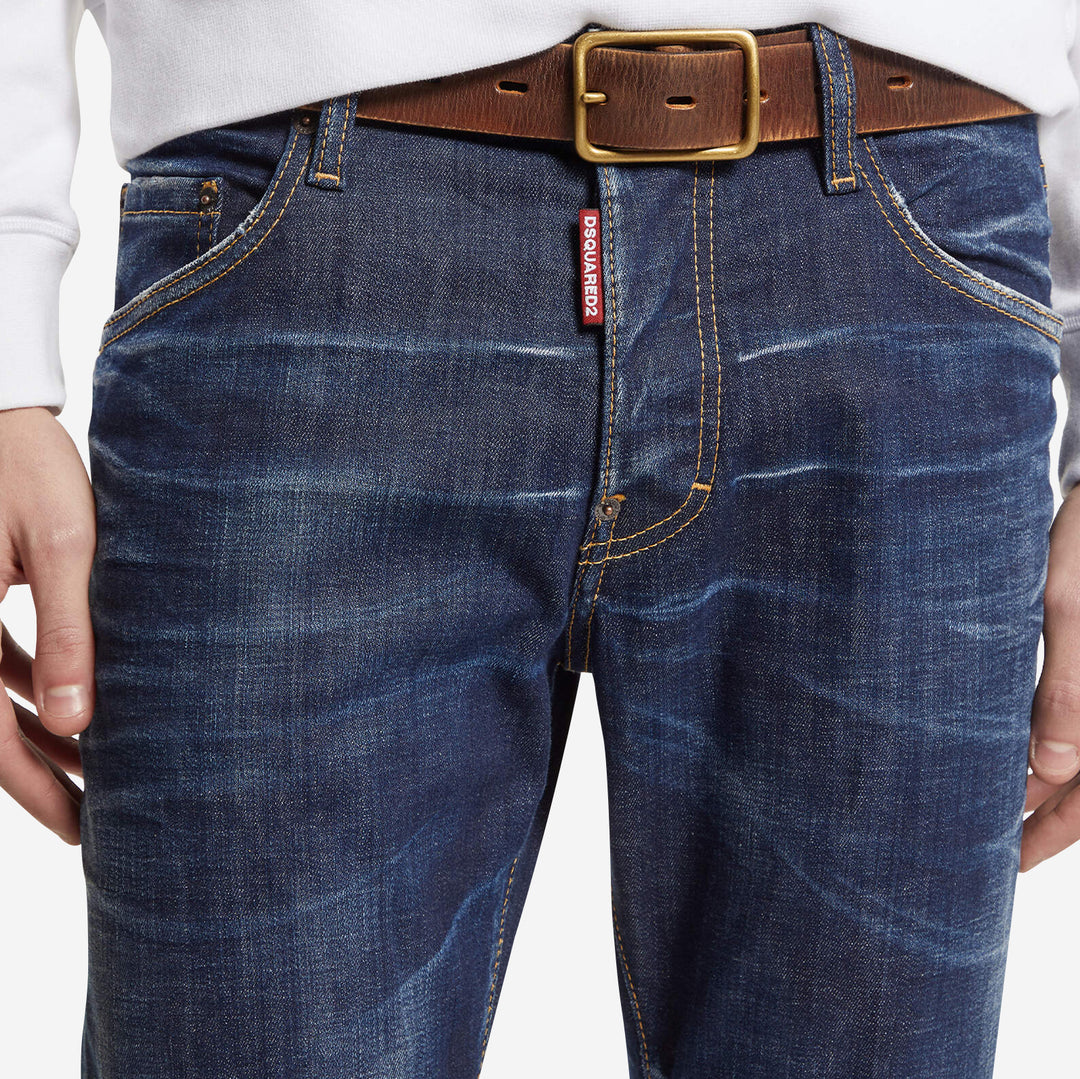 DSquared2 Dark Clean Wash Skater Jeans – ZAP