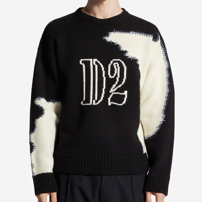 DSquared2 Stitch D2 Knit Sweater