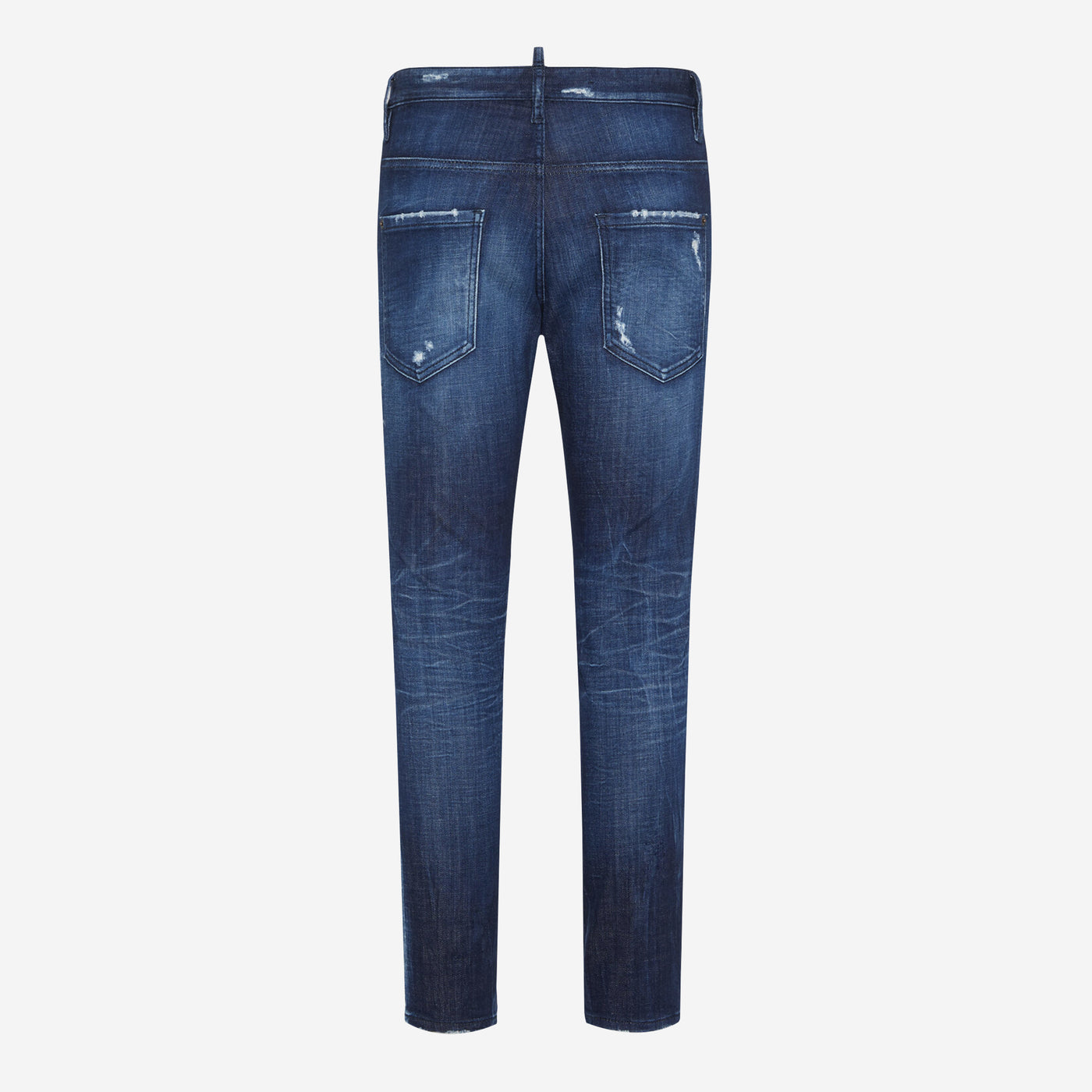 DSquared2 Dark Midnight Blue Wash Skater Jeans