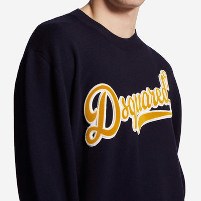DSquared2 Patch Knit Sweater