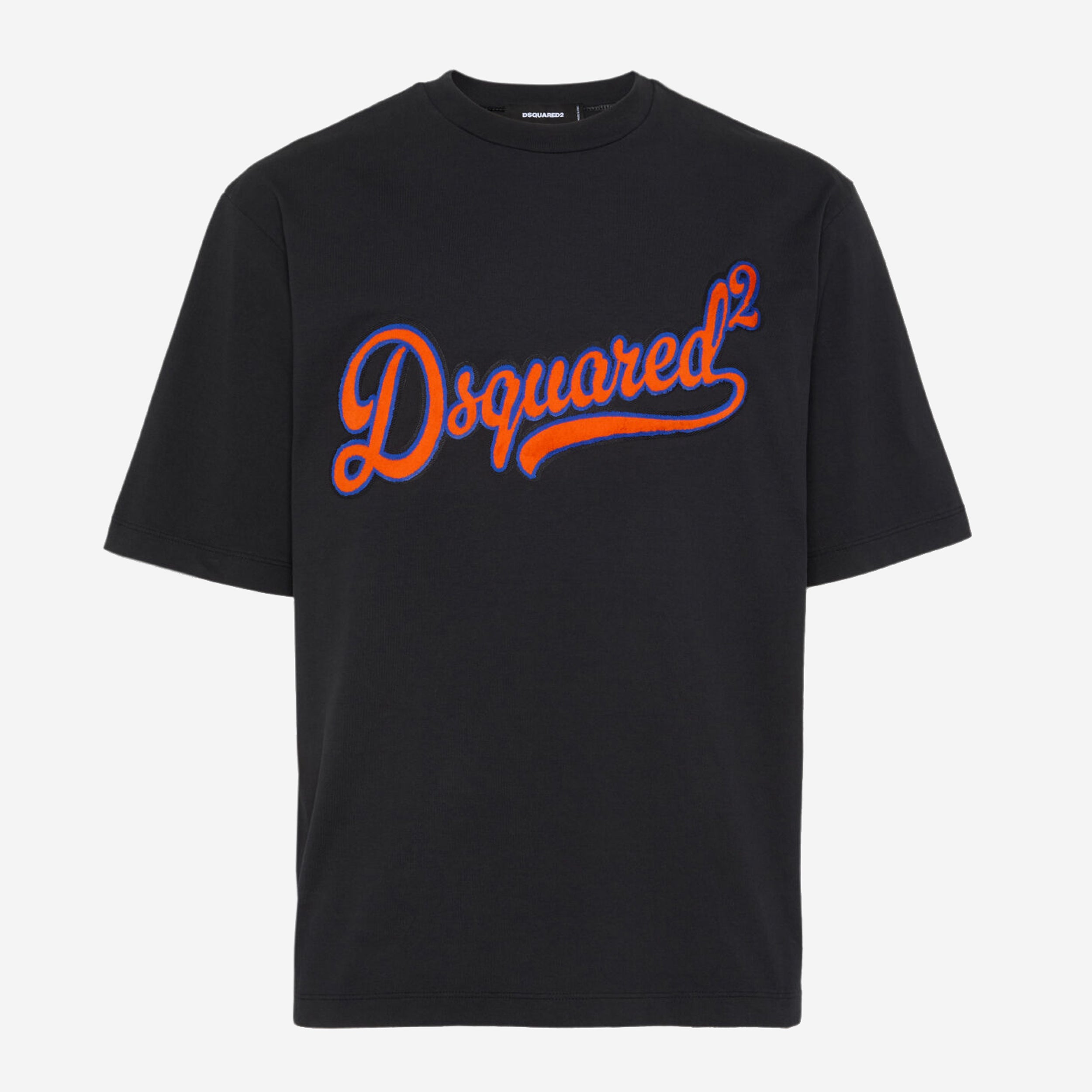 DSquared2 Loose Fit Sponge Patch T-Shirt