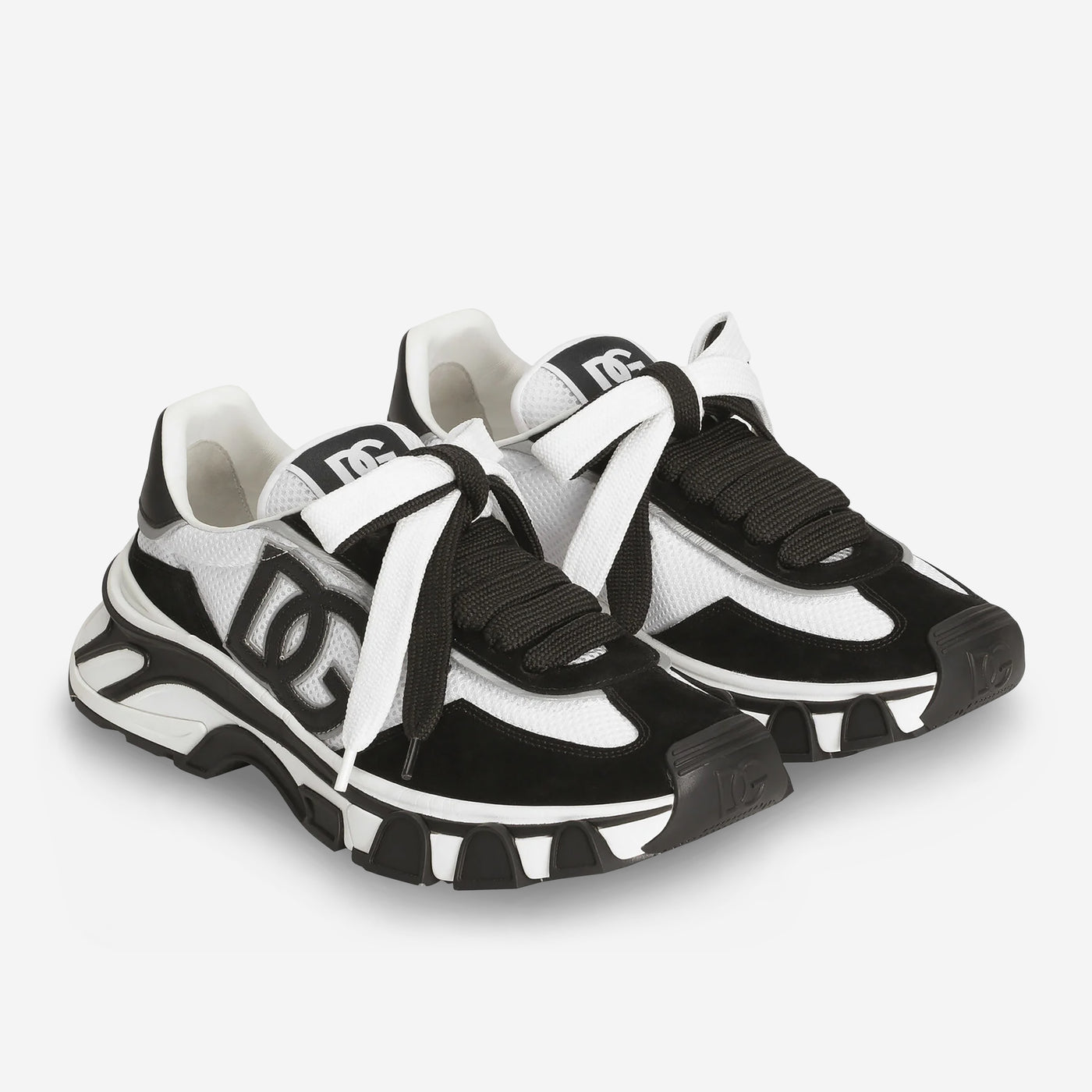 Dolce & Gabbana DG Country Road Nylon And Leather Sneakers – ZAP