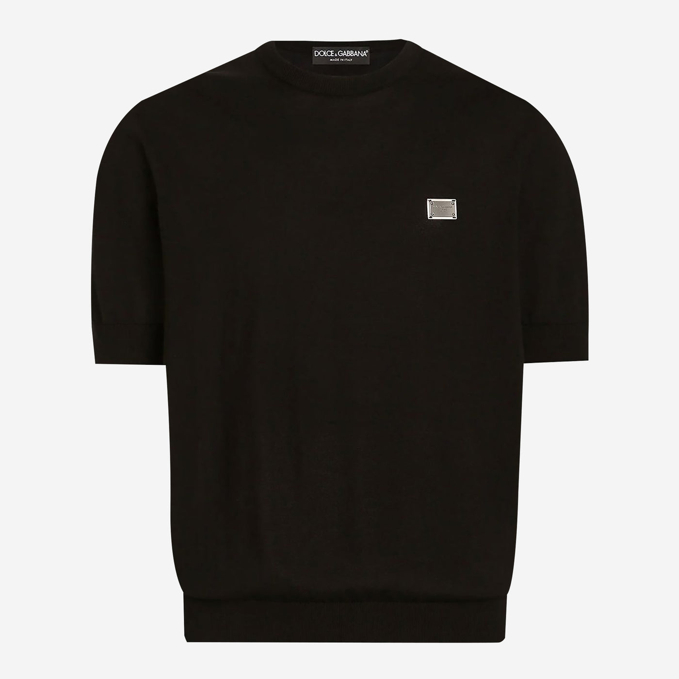 Dolce & Gabbana Branded Tag Crewneck Knitwear