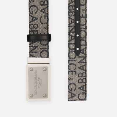 Dolce & Gabbana Plaque Buckle Belt