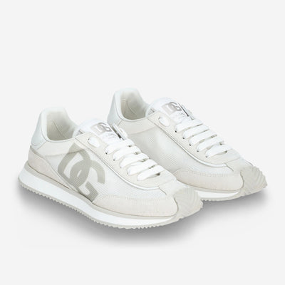 Dolce & Gabbana Mixed-Material DG Cushion Sneakers