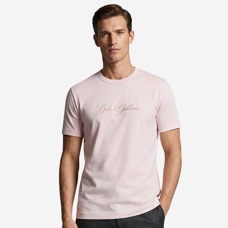 Dolce & Gabbana DG Embroidery Cotton T-Shirt