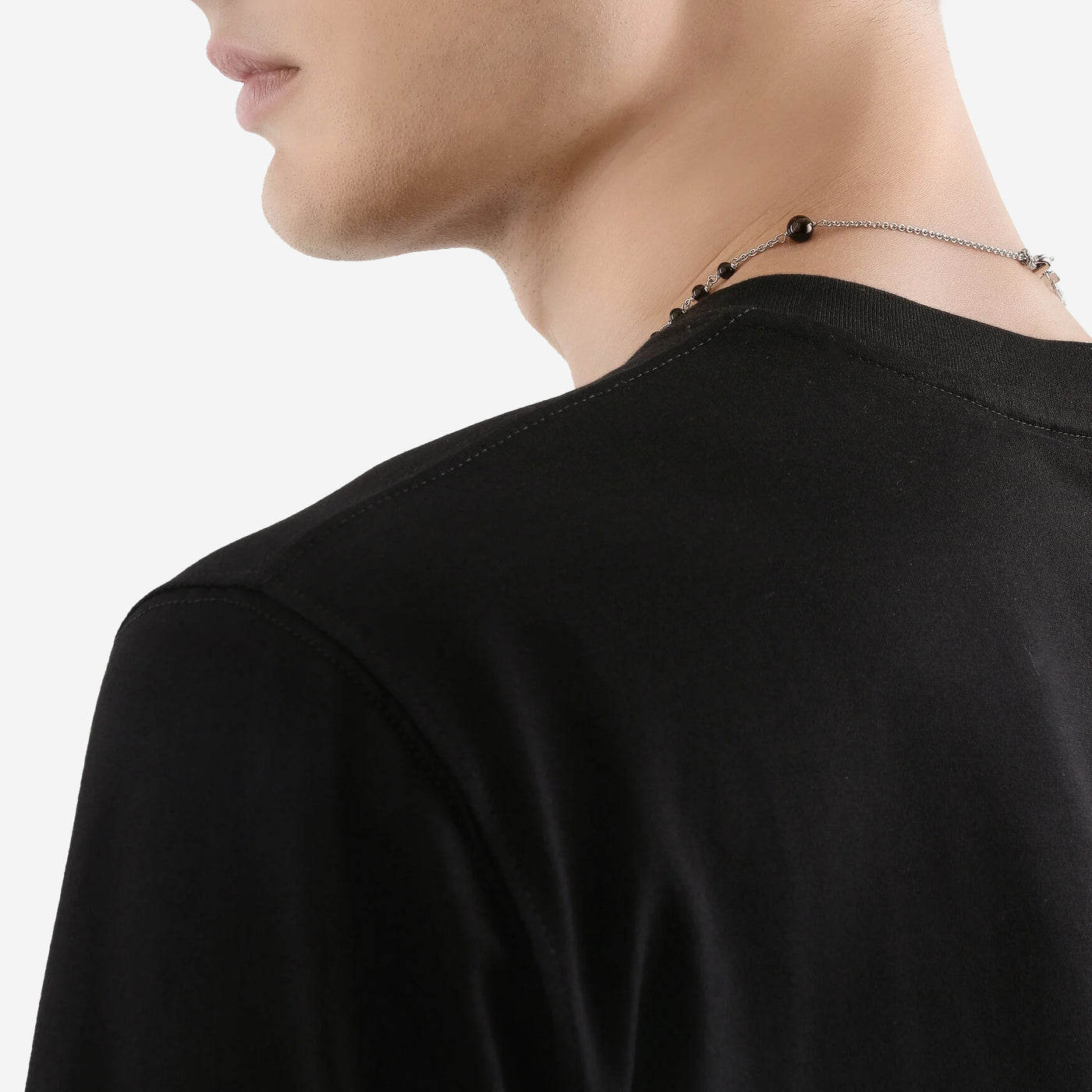 Dolce & Gabbana Logo Embroidery Cotton T-Shirt