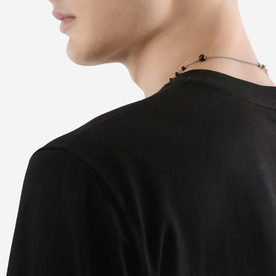 Dolce & Gabbana Logo Embroidery Cotton T-Shirt