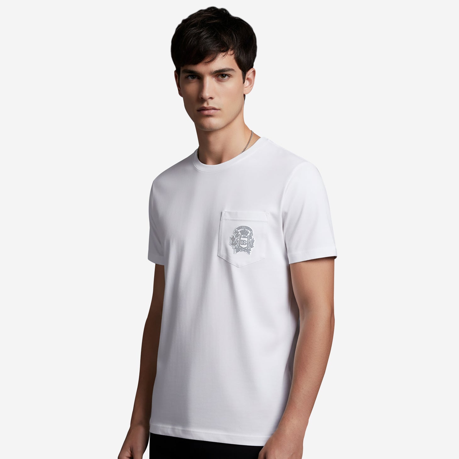 Dolce & Gabbana Heraldic Embroidery T-Shirt