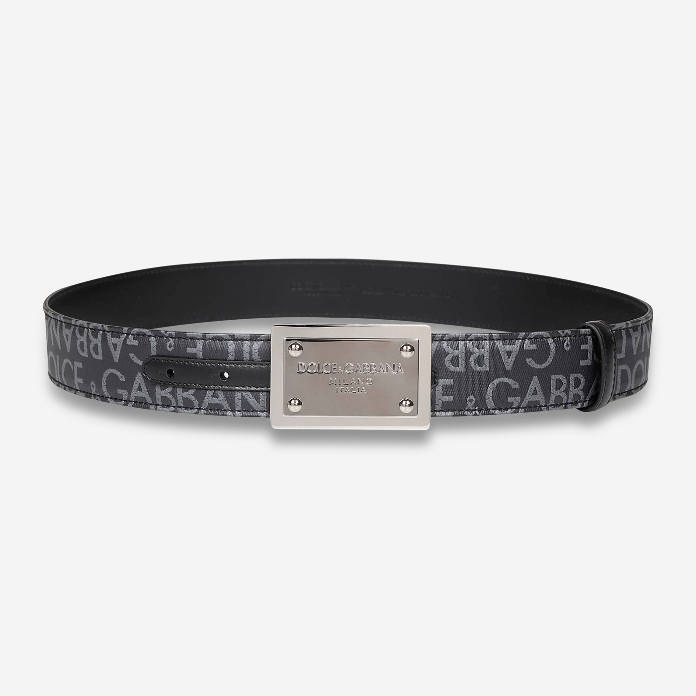 Dolce & Gabbana Plaque Buckle Belt