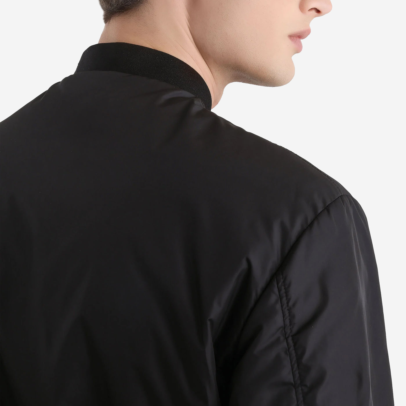 Dolce & Gabbana Crest Patch Bomber Jacket