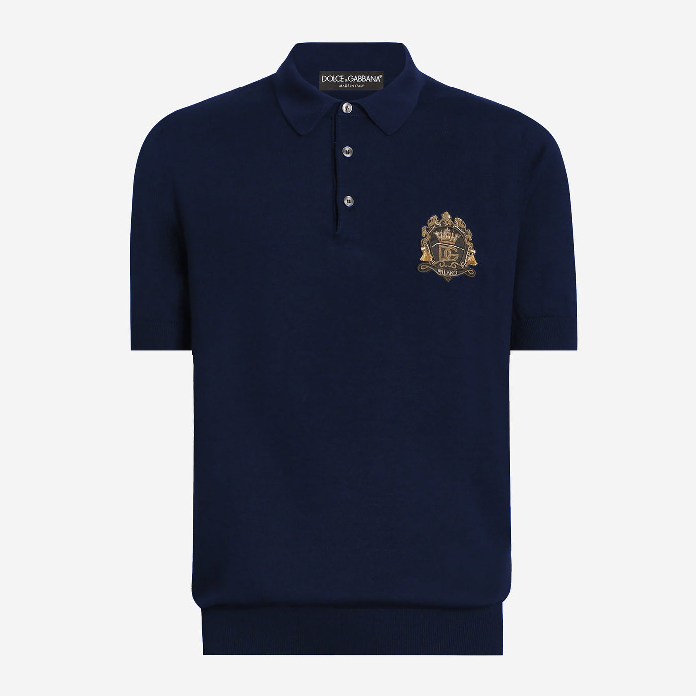Dolce & Gabbana Virgin Wool Polo Shirt – ZAP
