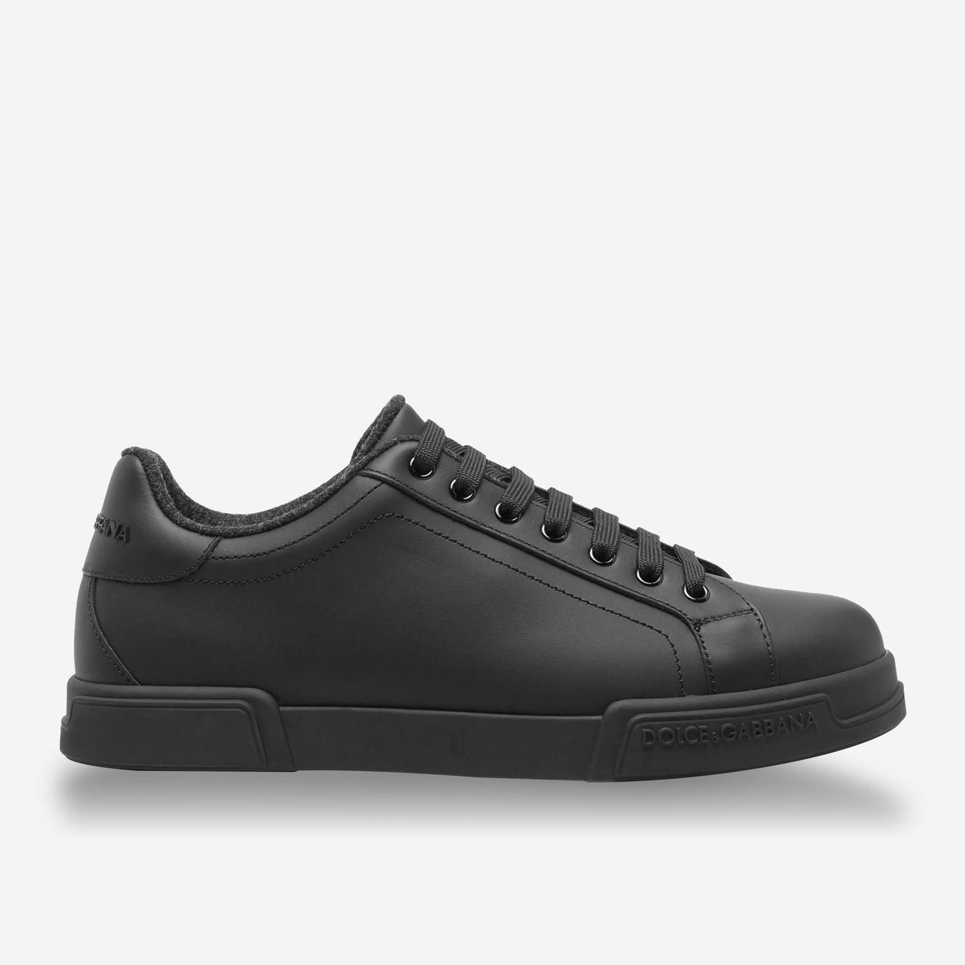 Dolce & Gabbana Portofino Fussbett Insole Calfskin Sneakers