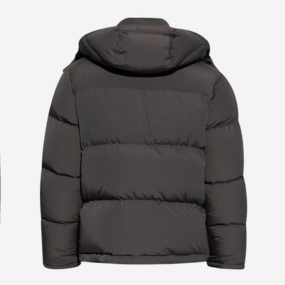 Dolce & Gabbana Hooded Plaque Puffa Jacket
