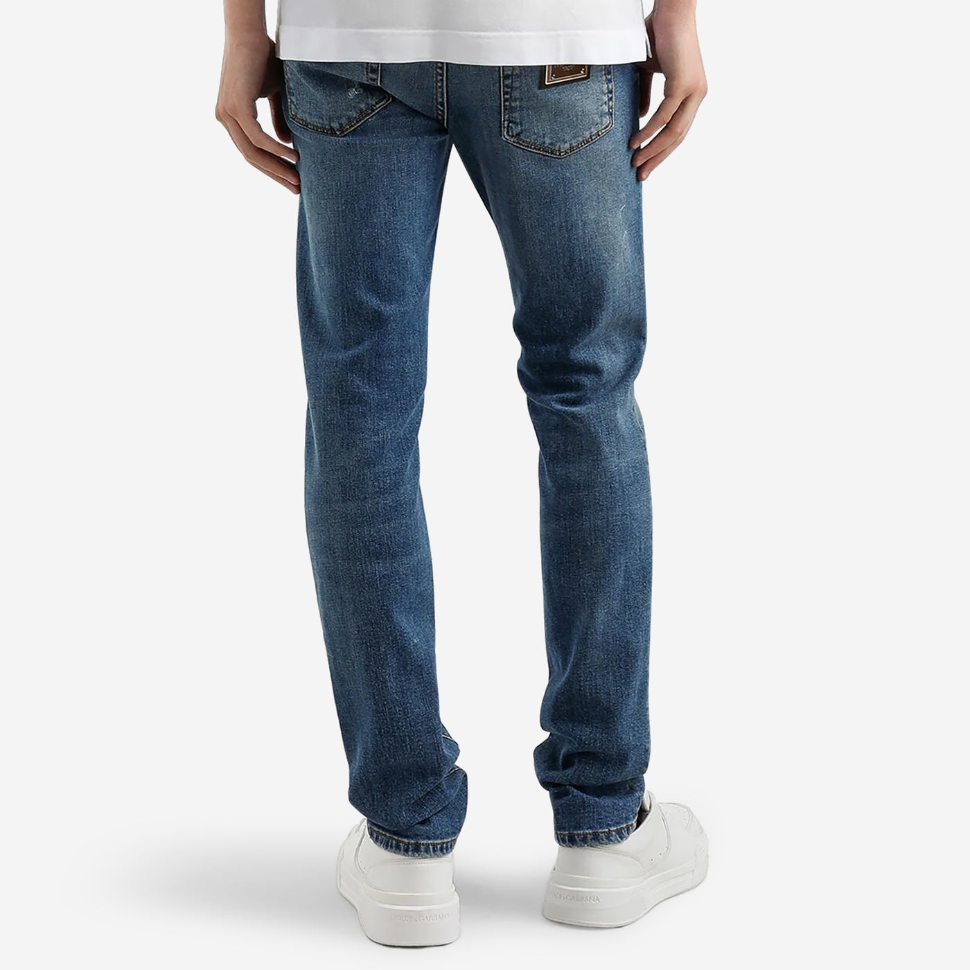 Dolce & Gabbana Skinny Stretch Tag Jeans