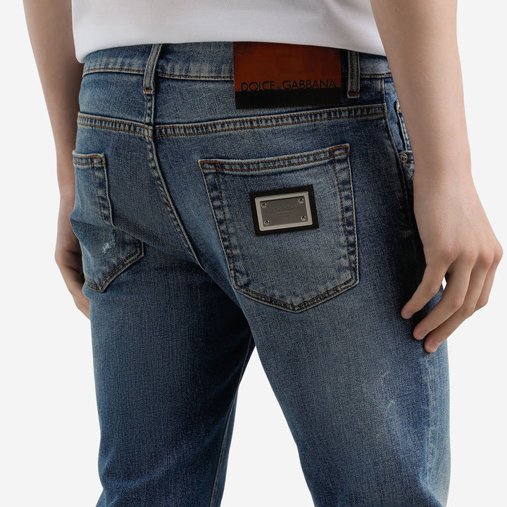 Dolce & Gabbana Skinny Stretch Tag Jeans – ZAP