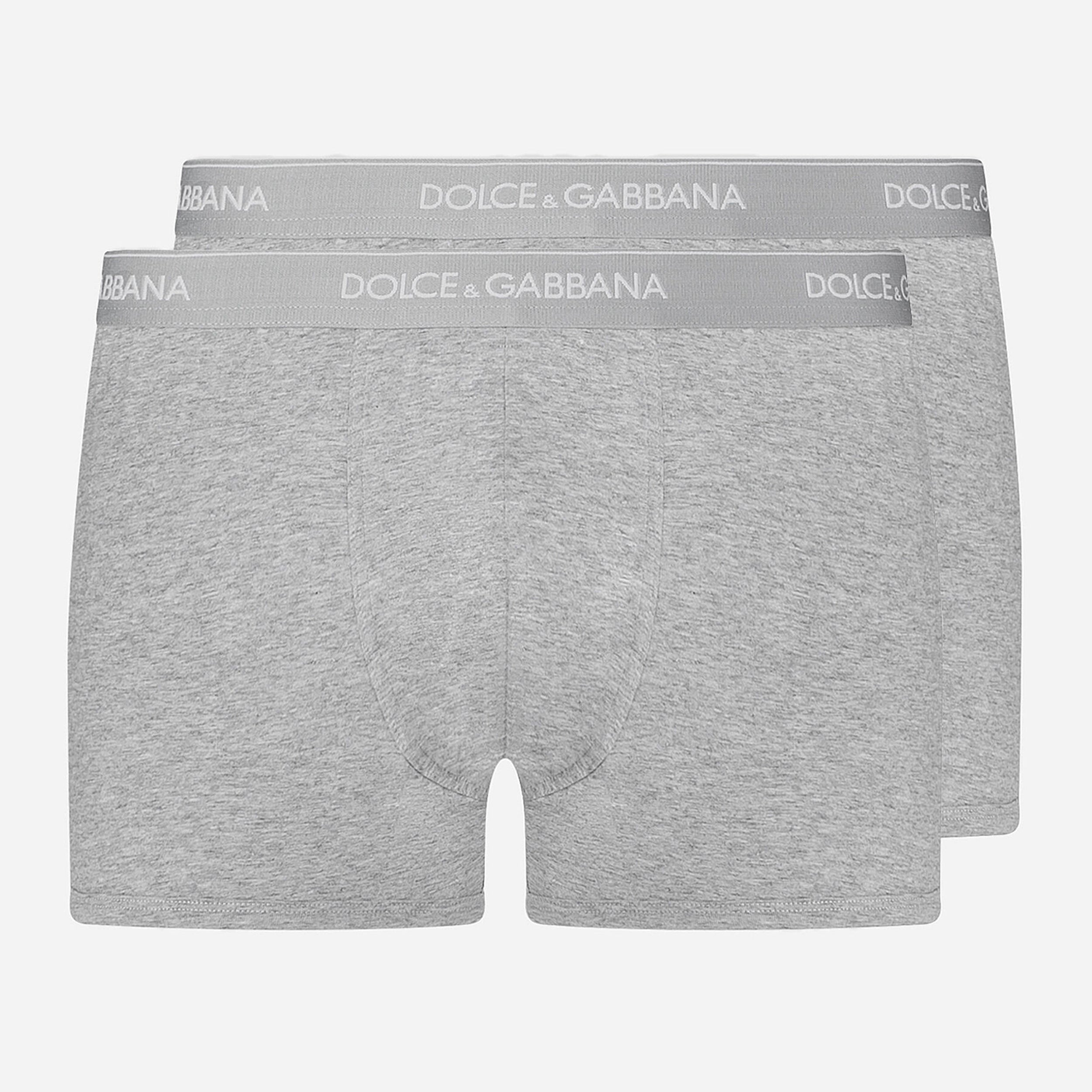 Dolce & Gabbana Stretch Cotton Regular-Fit Two-Pack Boxers