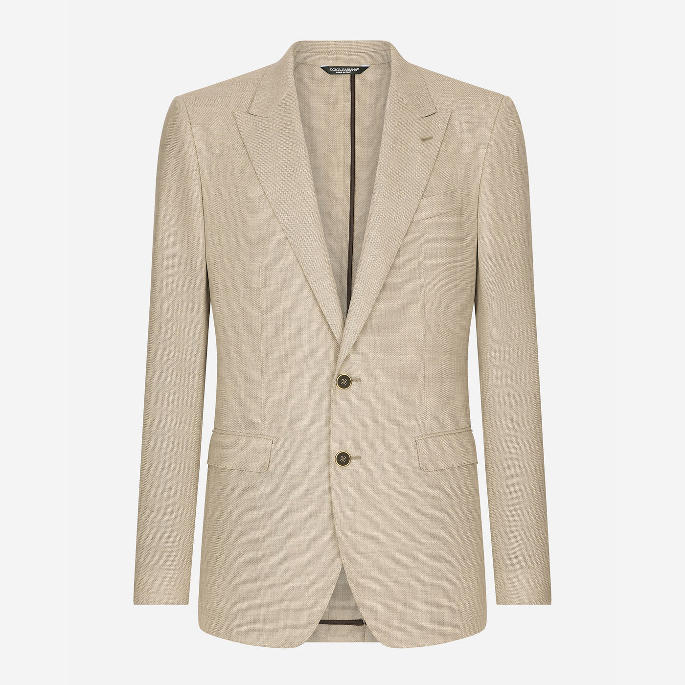 Dolce & Gabbana Single Breasted Wool Jacket