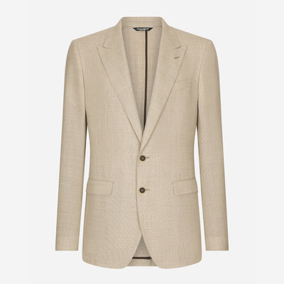 Dolce & Gabbana Single Breasted Wool Jacket