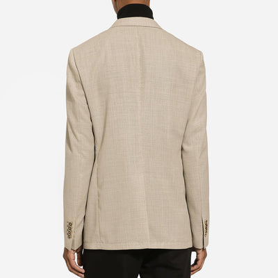 Dolce & Gabbana Single Breasted Wool Jacket