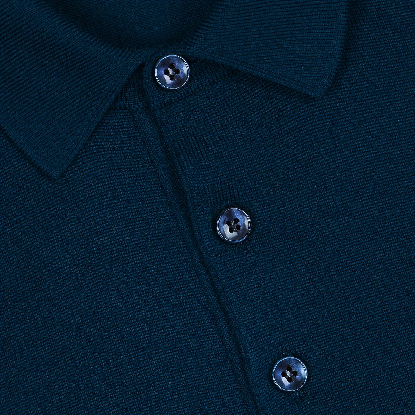 Dolce & Gabbana Branded Tag Wool Polo Shirt