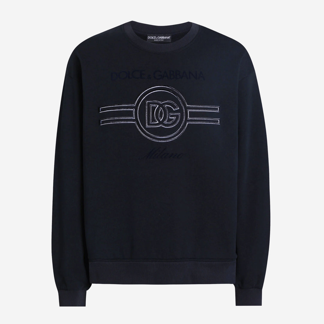 【送料&関税込】Dolce & Gabbana Logo Embroidered Crewnec Dolce & Gabbana DG Embroidery Sweatshirt – ZAP
