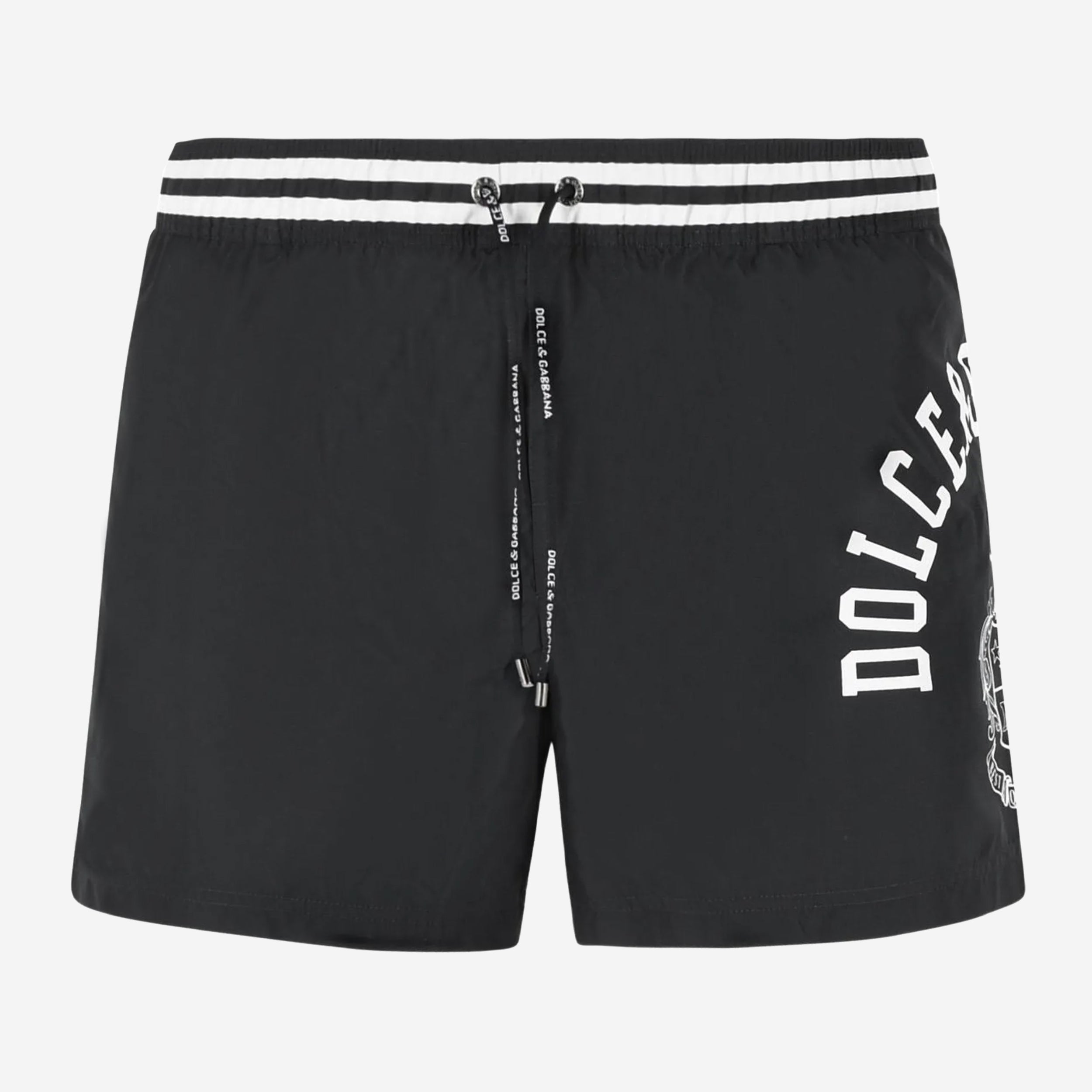 Dolce & Gabbana Logo & Band Swimshorts