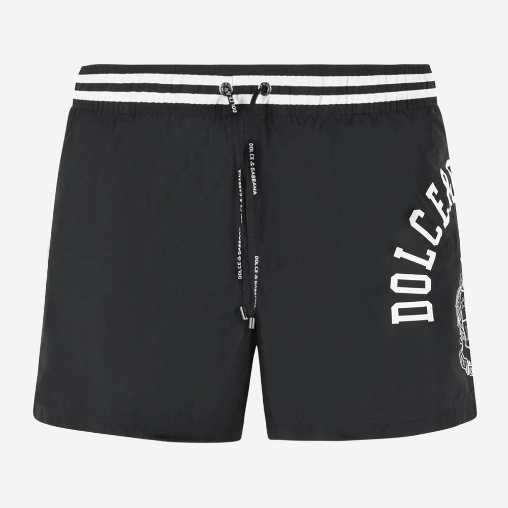 Dolce & Gabbana Logo & Band Swimshorts – ZAP