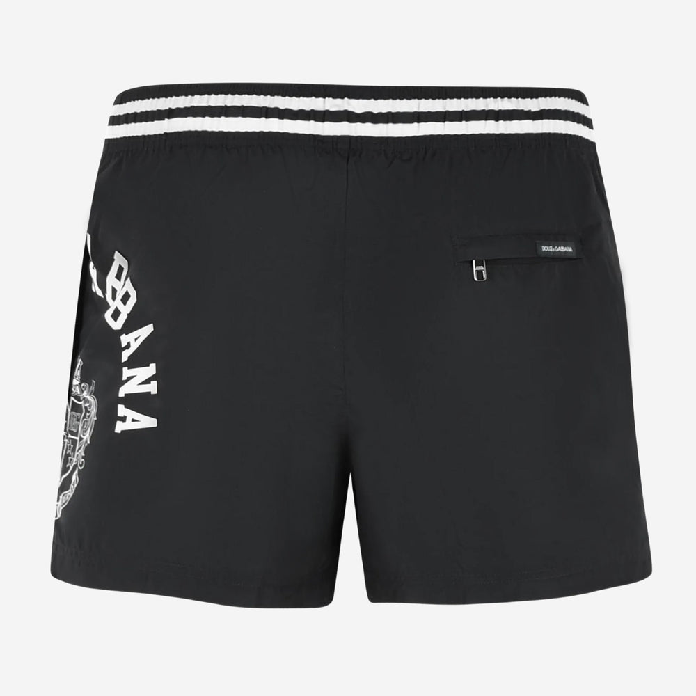 Dolce & Gabbana Logo & Band Swimshorts – ZAP