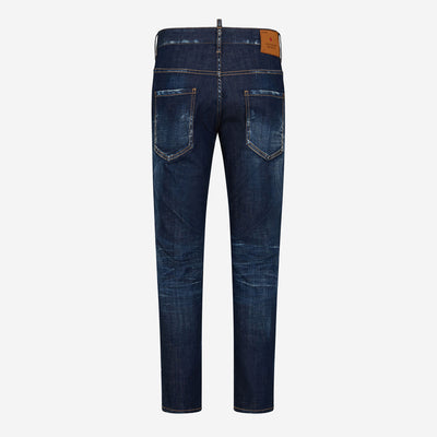 DSquared2 Dark Clean Wash Skater Jeans