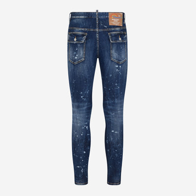 DSquared2 Dark Moldy Wash Super Twinky Jeans