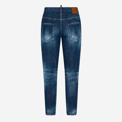 DSquared2 Dark 70'S Wash Super Twinky Jeans