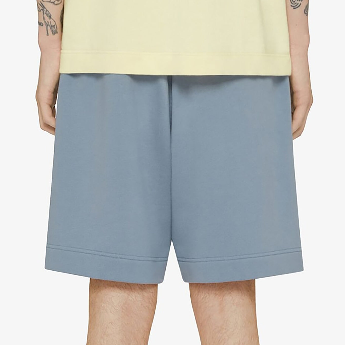 Givenchy Fleece Hubert Objects Embroidery Bermuda Shorts