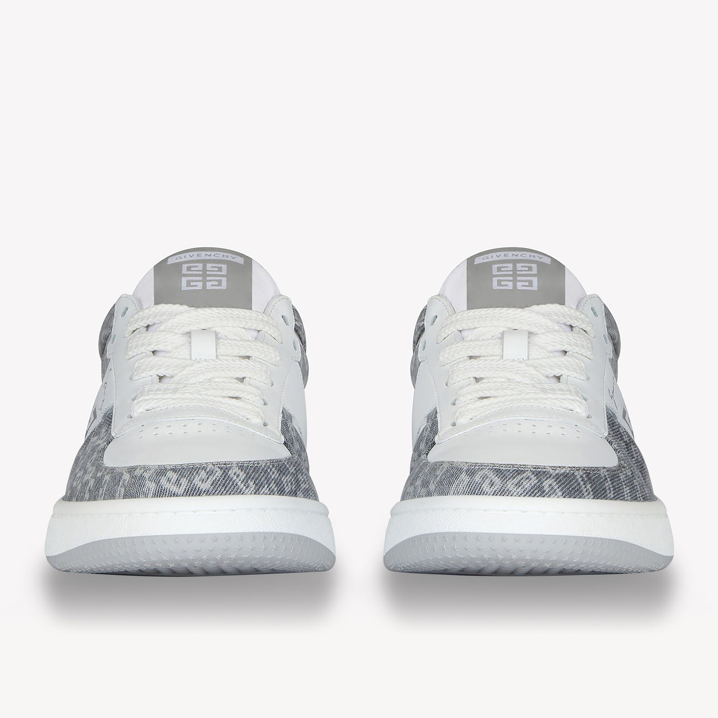 Givenchy G Move Leather And Monogram 72 Denim Sneaker