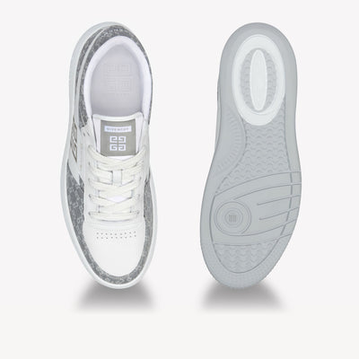 Givenchy G Move Leather And Monogram 72 Denim Sneaker
