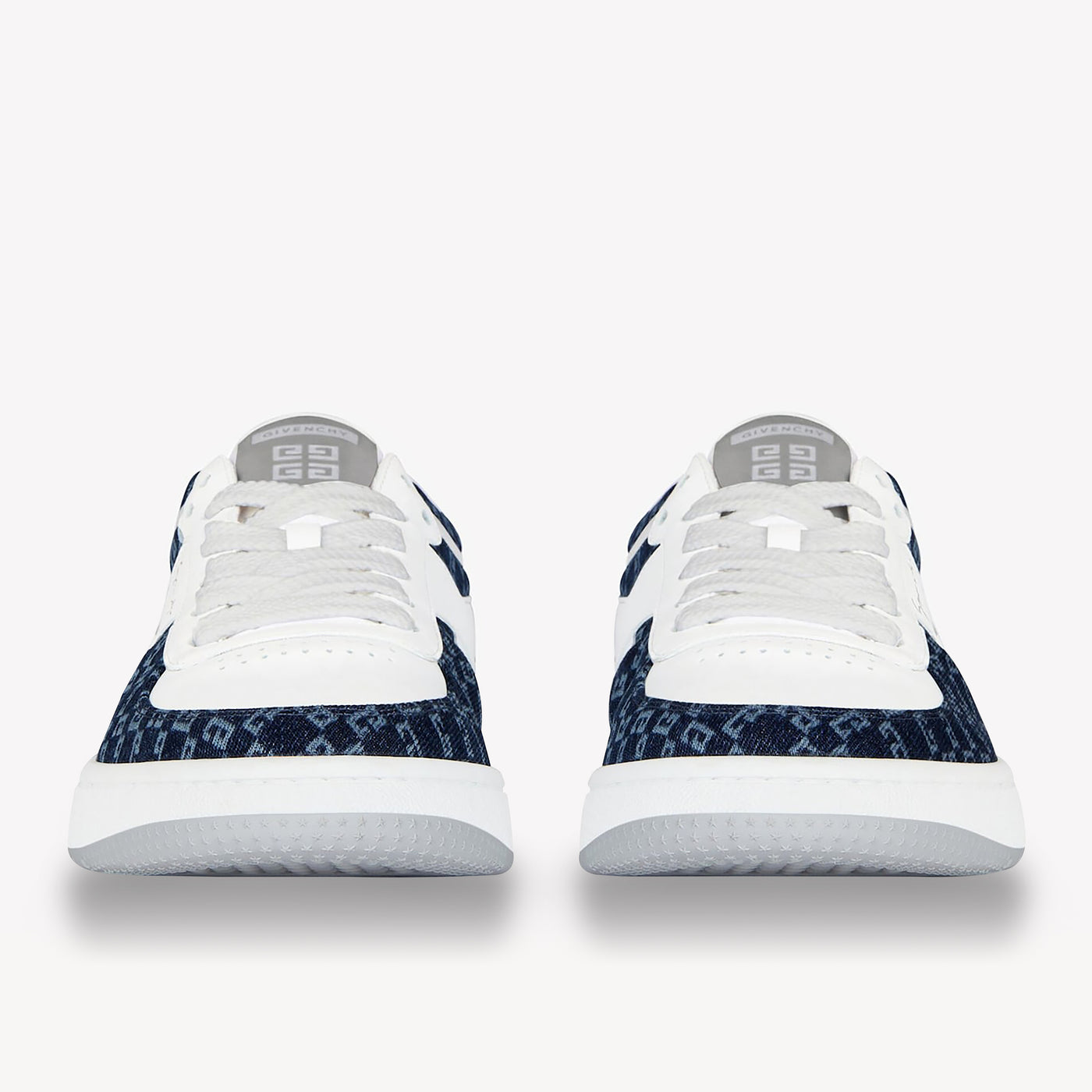 Givenchy G Move Leather And Monogram 72 Denim Sneaker