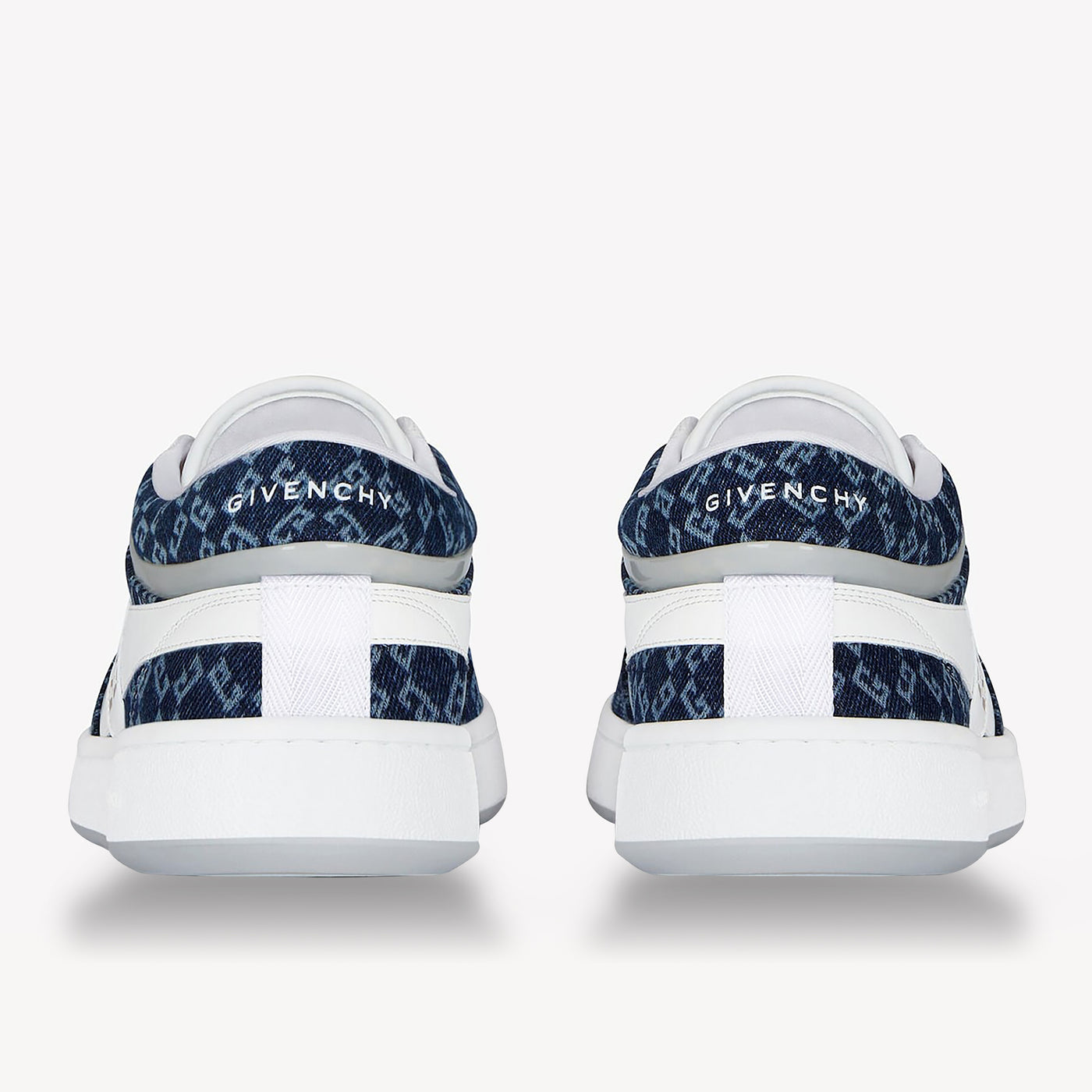 Givenchy G Move Leather And Monogram 72 Denim Sneaker