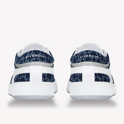 Givenchy G Move Leather And Monogram 72 Denim Sneaker