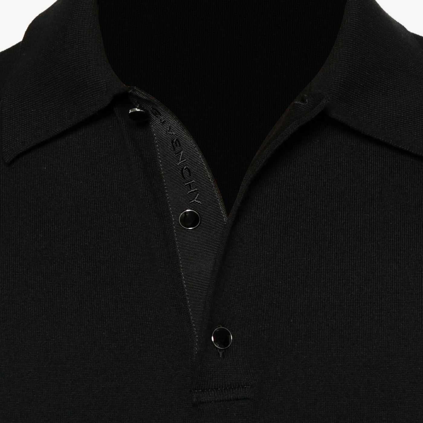 Givenchy Button Down Collar Knit Polo