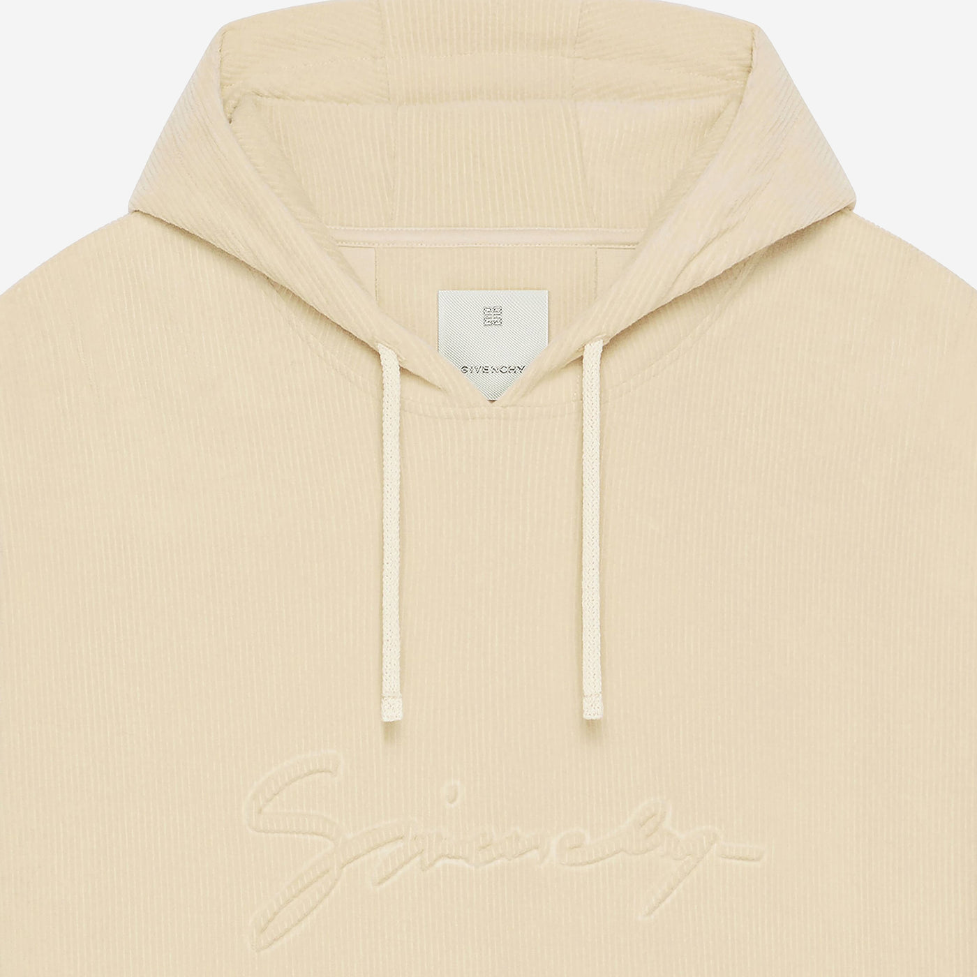 Givenchy Embossed Signature Hoodie