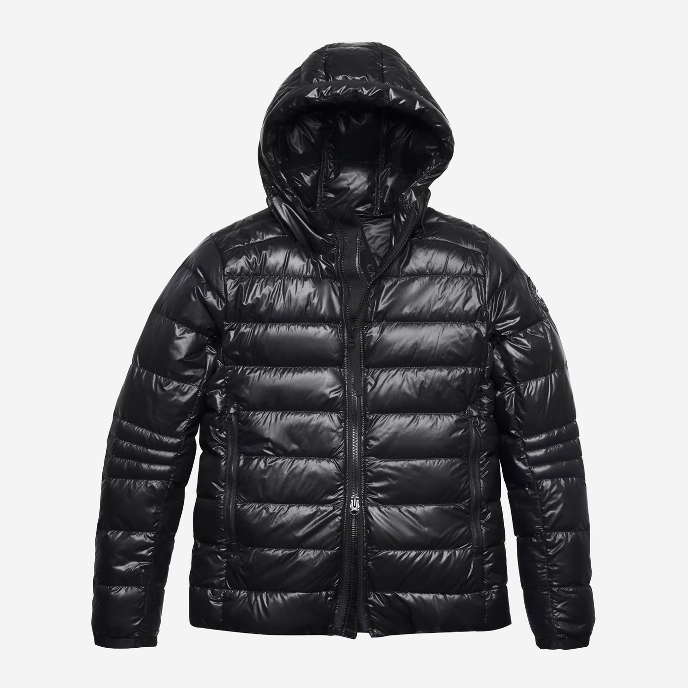 Canada Goose Crofton Black Disc Hoodie Jacket