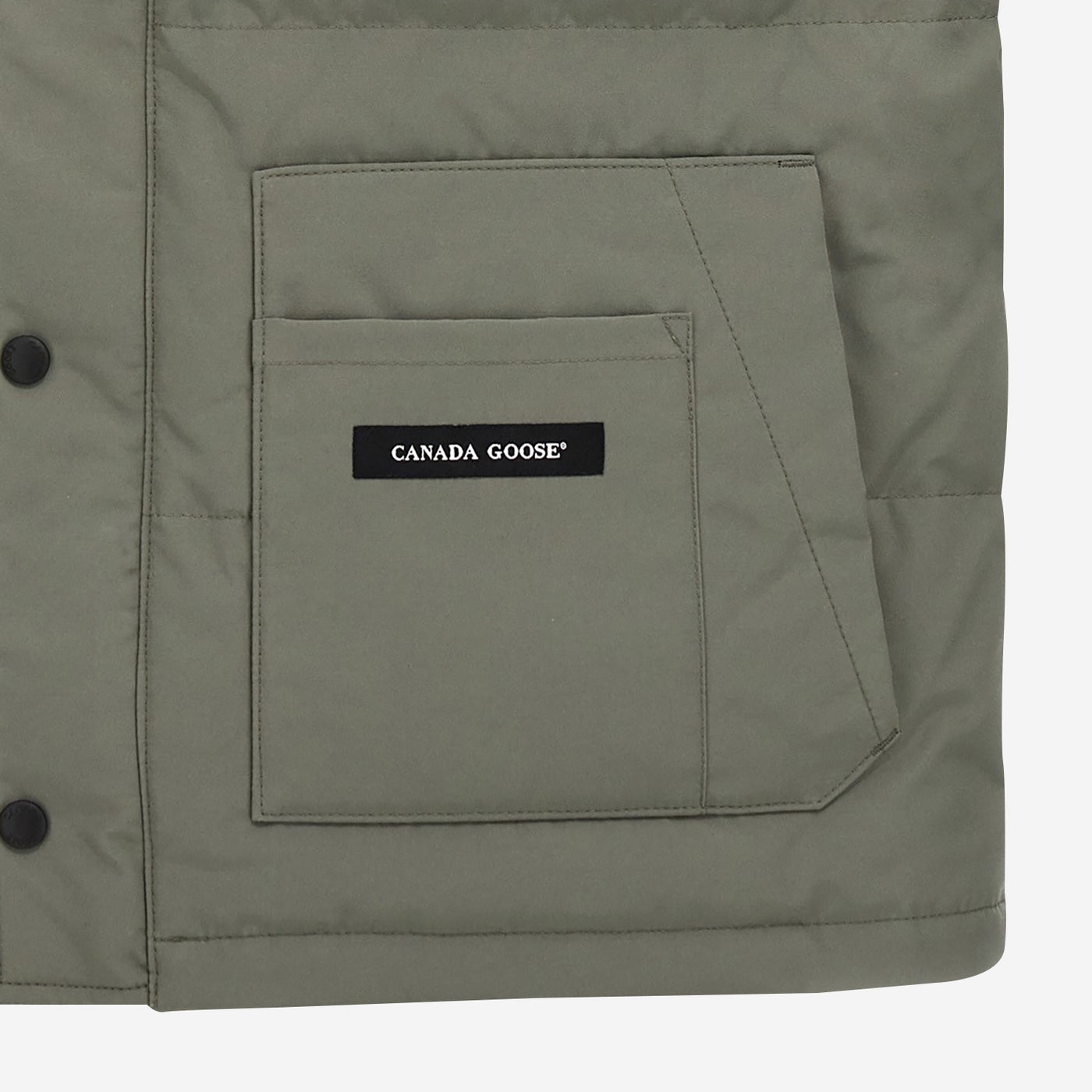 Canada goose gilet green 2025